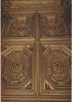 Postal E00834: Salón Dorado, Diputación de Barcelona