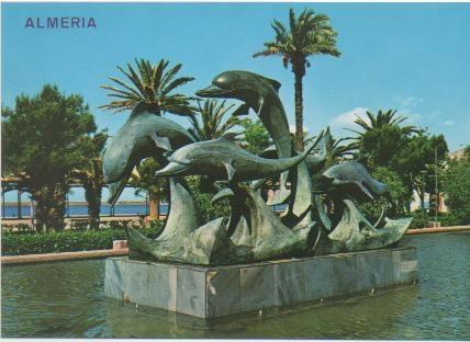 Postal E00847: Parque de José Antonio, Almeria