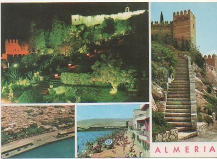 Postal E00849: Imágenes de Almeria
