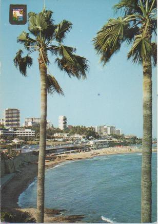 Postal E00858: Playas del Bill.Bill y Santa Ana, Torremolinos