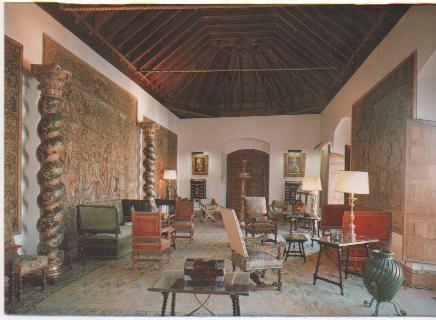 Postal E00999: Salón de Artesonado, Palacio de Viana, Córdoba