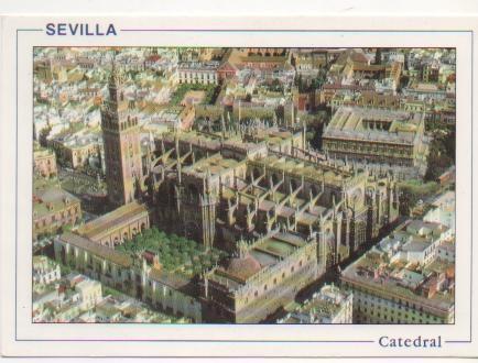 Postal E00245: Catedral de Sevilla