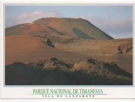 Postal E00249: Parque Nacional Timanfaya, Lanzarote