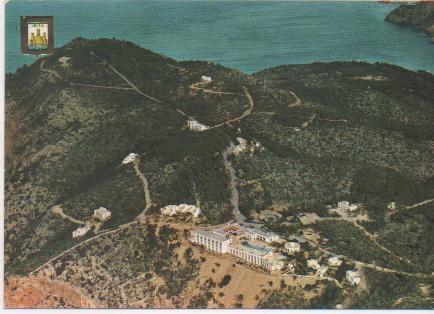 Postal E00254: Paisaje Montañas, Ibiza