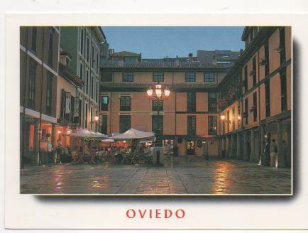 Postal E00258: Plaza El Fontan, oviedo