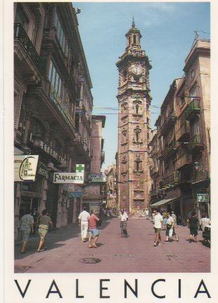 Postal E00262: Torre Catalina, Valencia