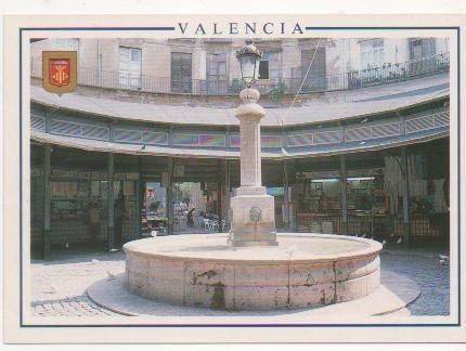 Postal E00263:Plaza Redonda, Valencia
