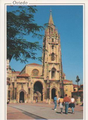Postal E00265: Catedral de Oviedo