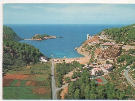 Postal E00255: Puerto San Miguel, Ibiza