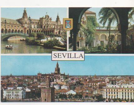 Postal E00241: Imágenes de Sevilla