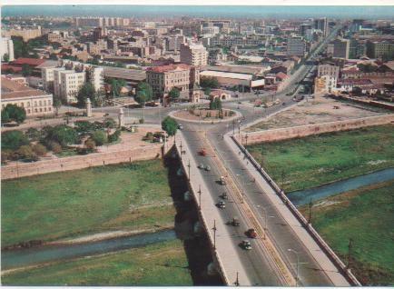 Postal E00218: Puente de Aragon, Valencia