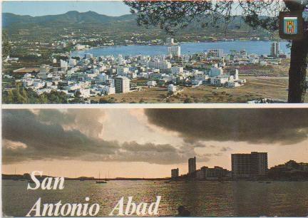 Postal E20222: Vistas San Antonio Abad, Ibiza