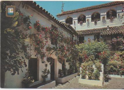 Postal E00232: Patio Andaluz