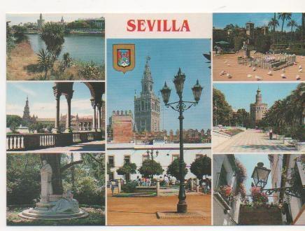 Postal E00308: Ciudad de Savilla