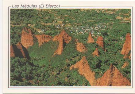Postal E00318: Las medulas. El Bierzo, Ponferrada