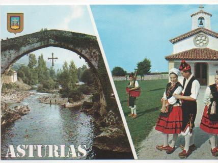 Postal E00269: Imágenes Asturias
