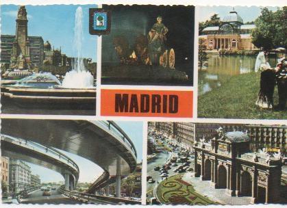 Postal E00282: Imágenes de Madrid