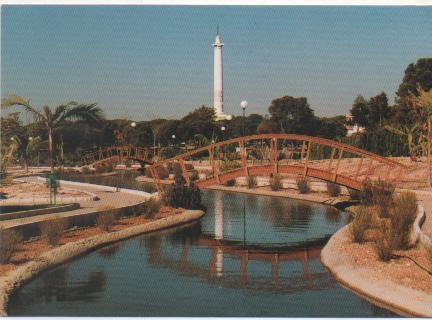 Postal E00288: Jardines, La Rabida, Huelva