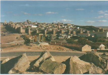Postal E00290: Muralla de Avila