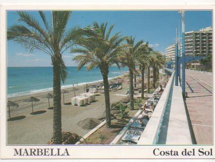 Postal E00292: Paseo Mritimo, Marbella