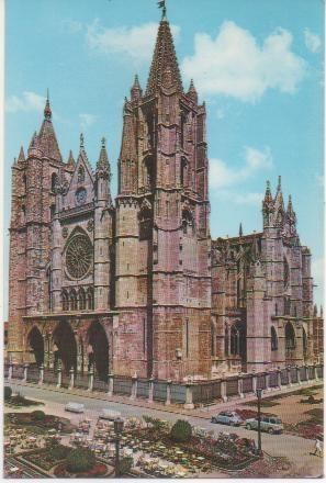 Postal E00283: Catedral de León