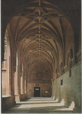 Postal E00130: Claustro Catedral Santiago de Compostela