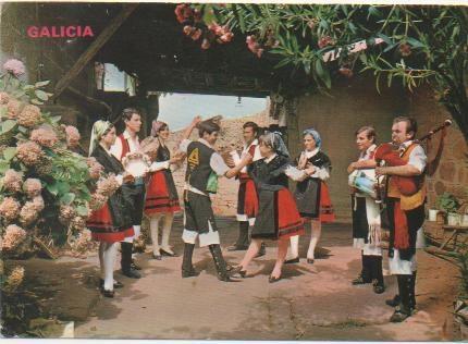 Postal E00131: Baile Muireiña, Galicia
