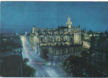 Postal E00145: Catedral Sevilla