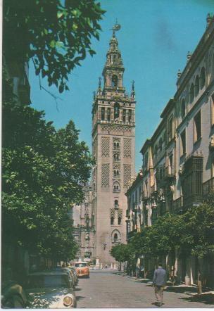 Postal E00147: la Giralda,Sevilla