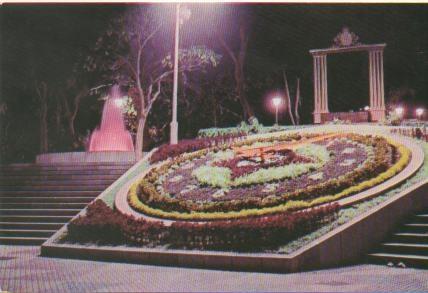 Postal E00103: Reloj de flores, Tenerife