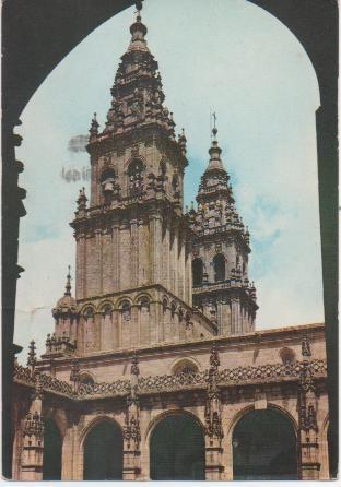 Postal E00127: Claustro Catedral, Santiago de Compstela