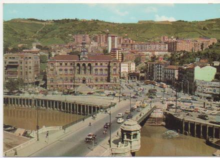Postal E00125: Puente, Bilbao