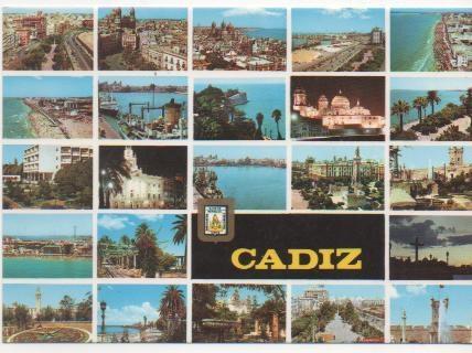 Postal E00191: Imágenes Cádiz