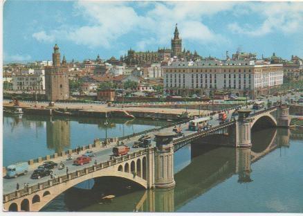 Postal E00192: Puenete San Telmo, Sevilla