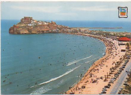 Postal E00200: Playa Peñiscola