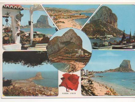 Postal E00201: Imágenes Peñon Ifach Calpe, Alicante