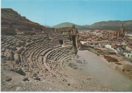 Postal E00163: Teatro Romano Sagunto, Valencia