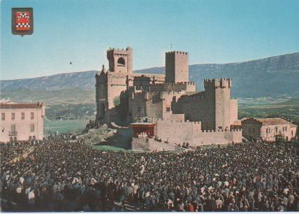 Postal E00472: Castillo de Xavier, Navarra