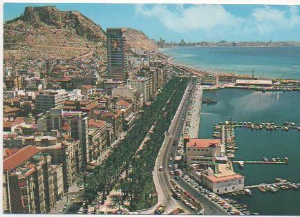 Postal E00480: Vista de Alicante