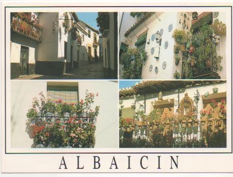 Postal E00450: Imágenes Albaicin, Granada