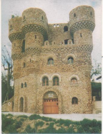 Postal E00451: Castillo Las Cuevas, Burgos