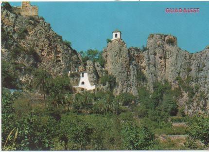 Postal E00495: Castell DE Guadalest, Alicante