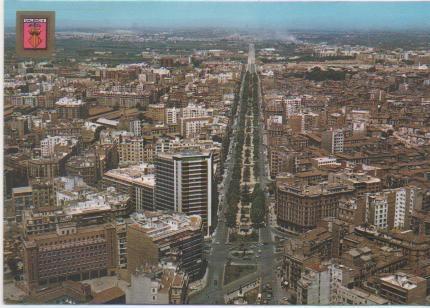 Postal E00527: Gran Via, Valencia