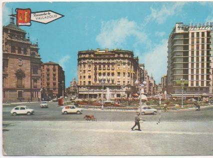 Postal E00530: Plaza de Zorrilla, Valladolid