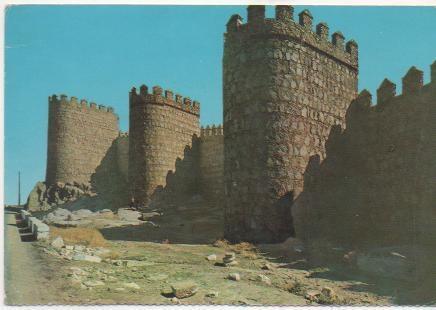 Postal E00533: Murralla de Avila