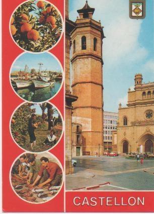 Postal E00540: Imágenes Castellón de la Plana