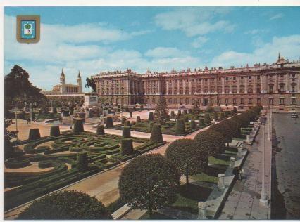 Postal E00547: Palacio Real, Madrid