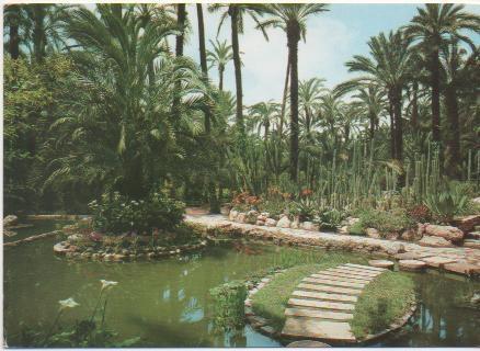 Postal E00496: Lago de la Rocalla, Elche