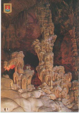 Postal E00498: Cuevas de Canalobre, Alicante
