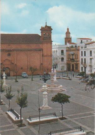 Postal E00501: Plaza España, Osuna, Sevilla
